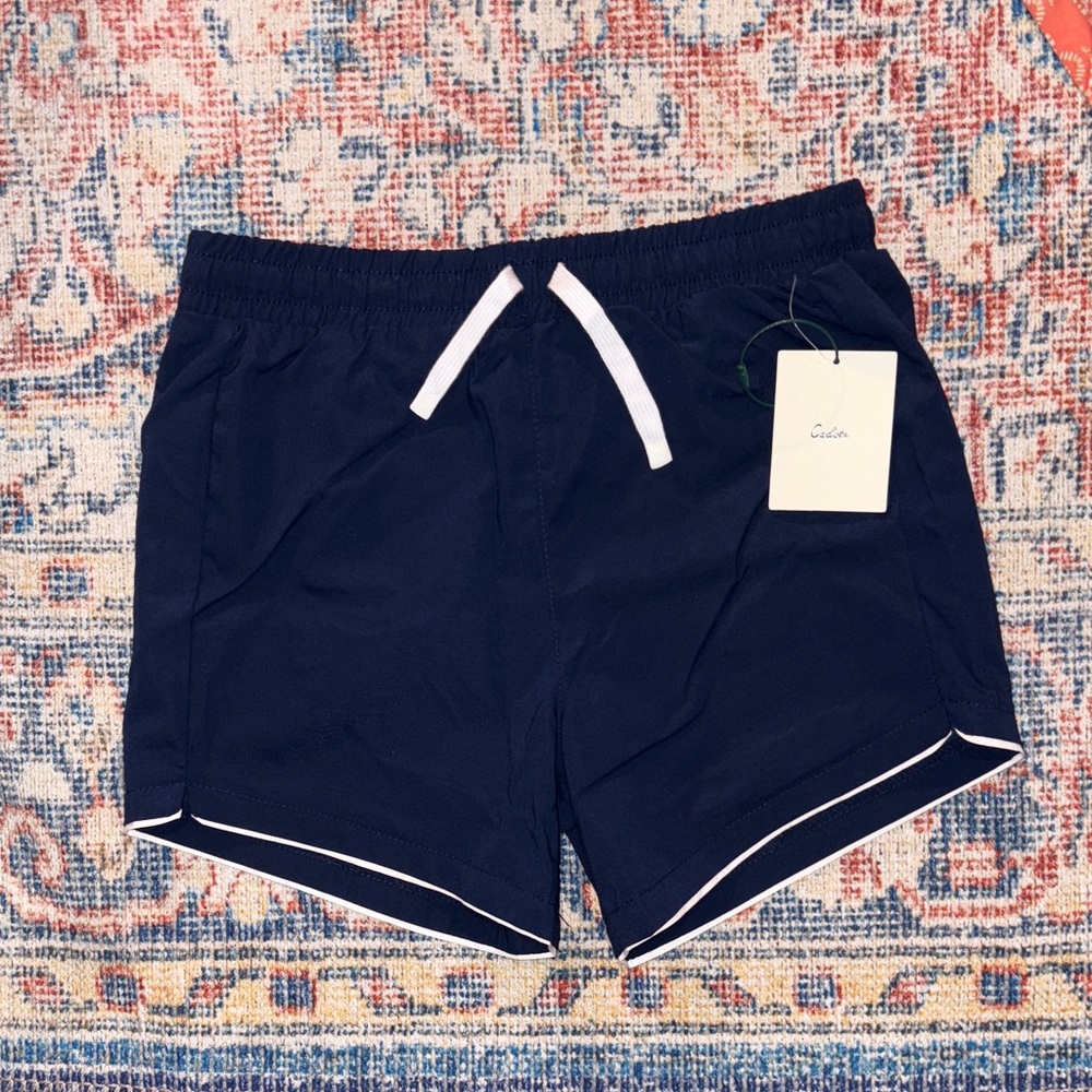Cadets Cabana Swim Shorts in Navy SZ 8/10 (28-31” Waist) NWT